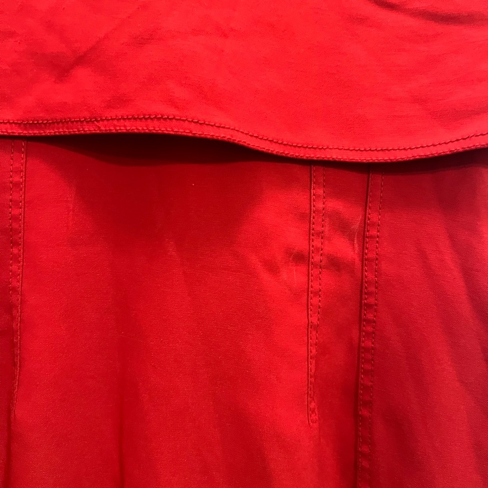 Jason Wu Red Popover Sheath Short Sleeve Dress Size 14 US $1,650 - Picture 4 of 8